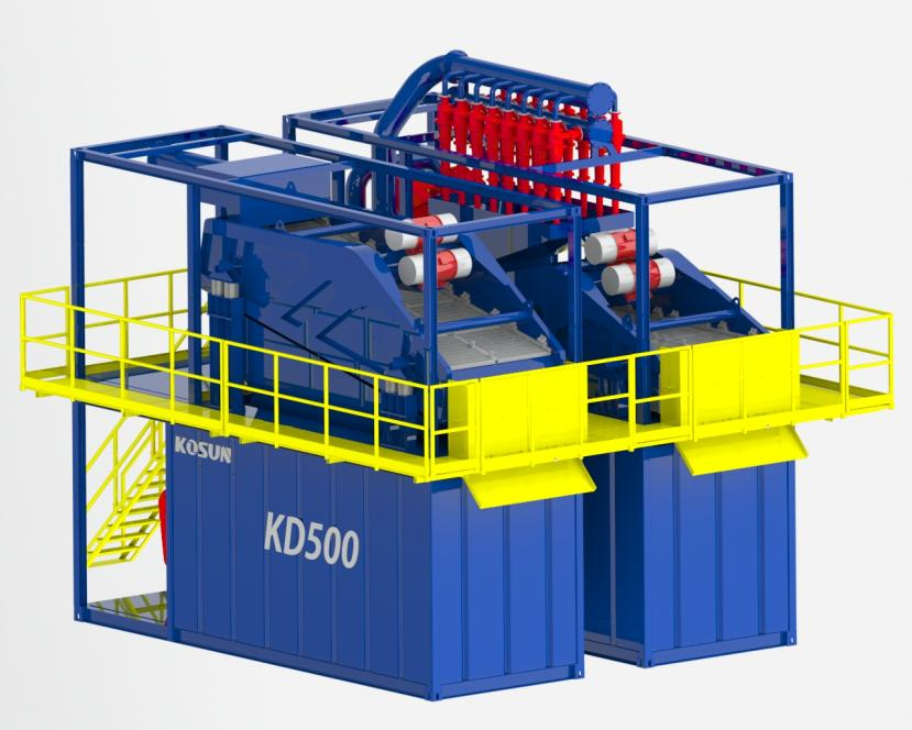 Система разделения бурового раствора модели KD-500 — изображение 2