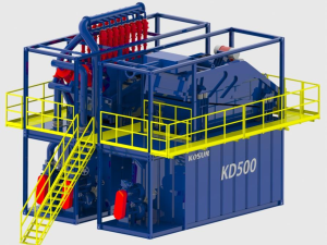 Система разделения бурового раствора модели KD-500
