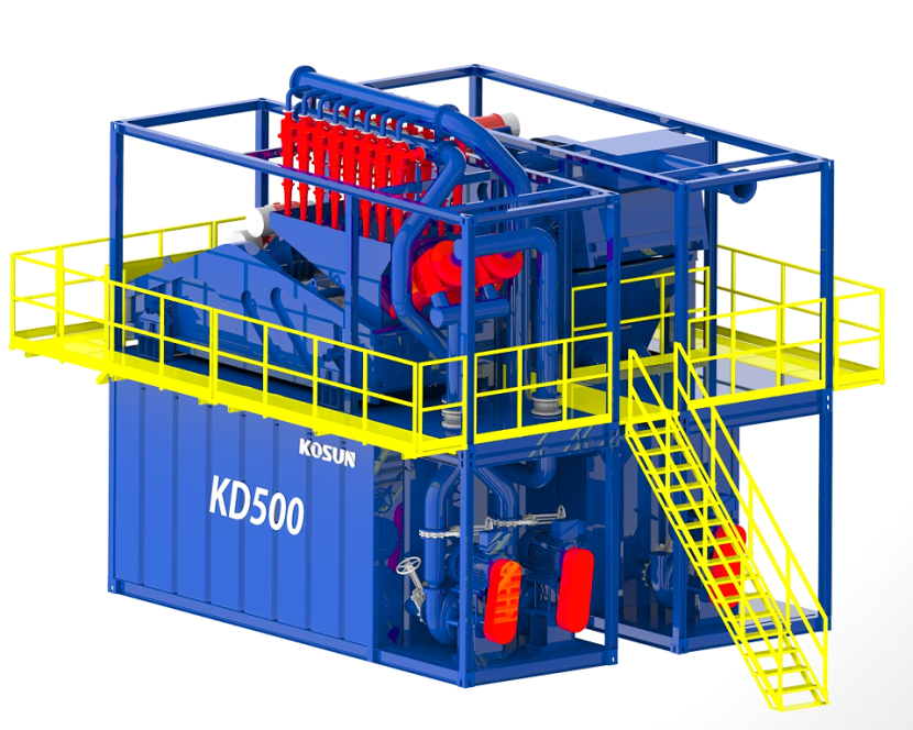 Система разделения бурового раствора модели KD-500 — изображение 3